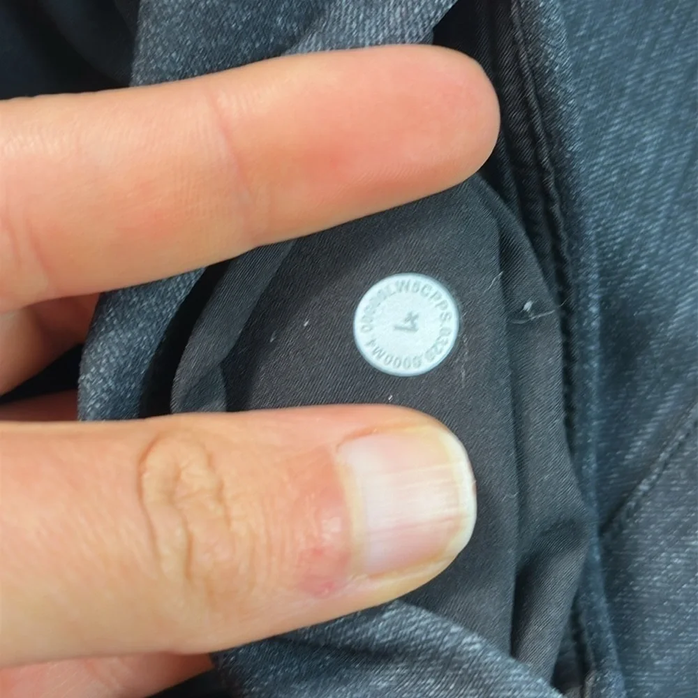 Lululemon Here to There High-Rise 7/8 Pant Crosshatch Texture Black Multi Black